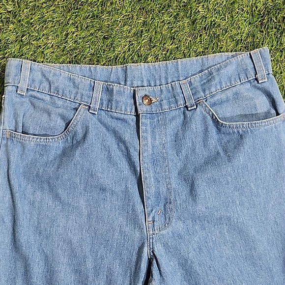 Levi's Light Blue Denim Pants Vintage Rare 70s Orange Tab - Picture 7 of 10